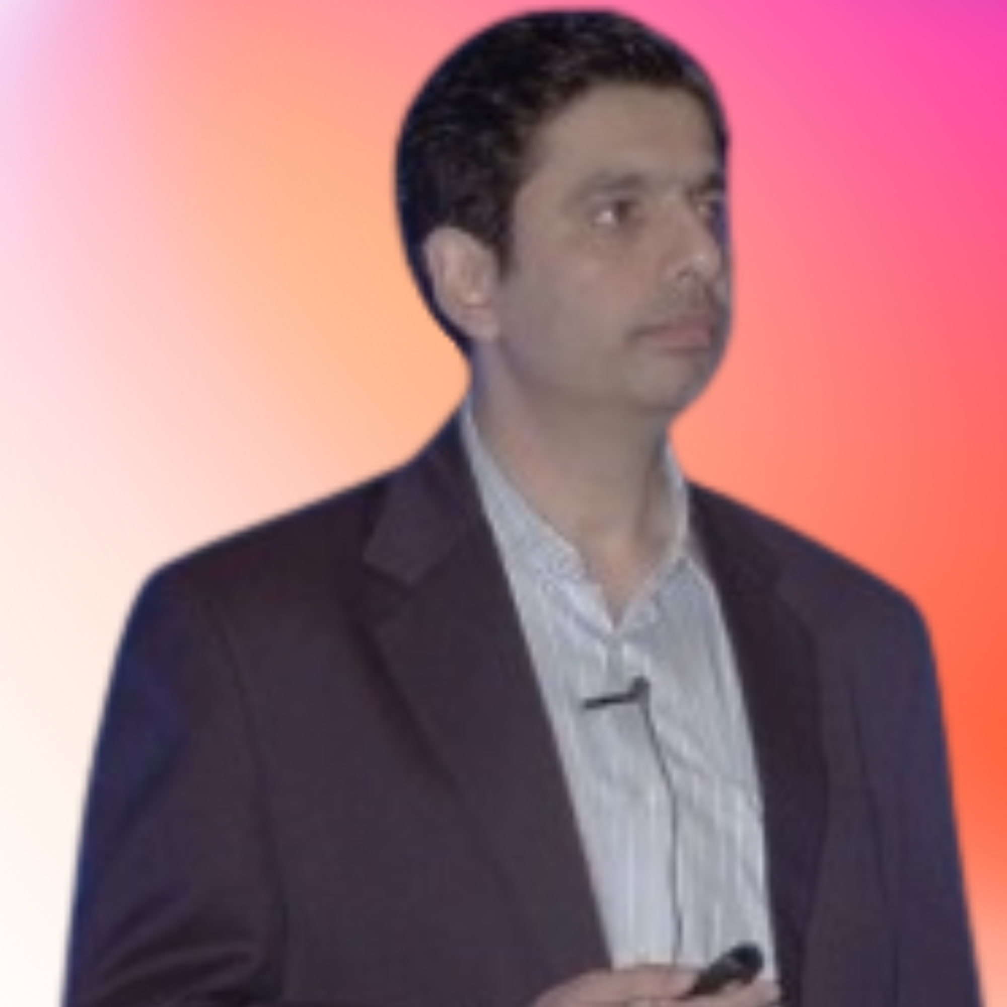 Speaker portrait photograph